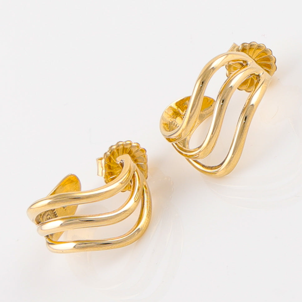 Gold Hoop Earrings
