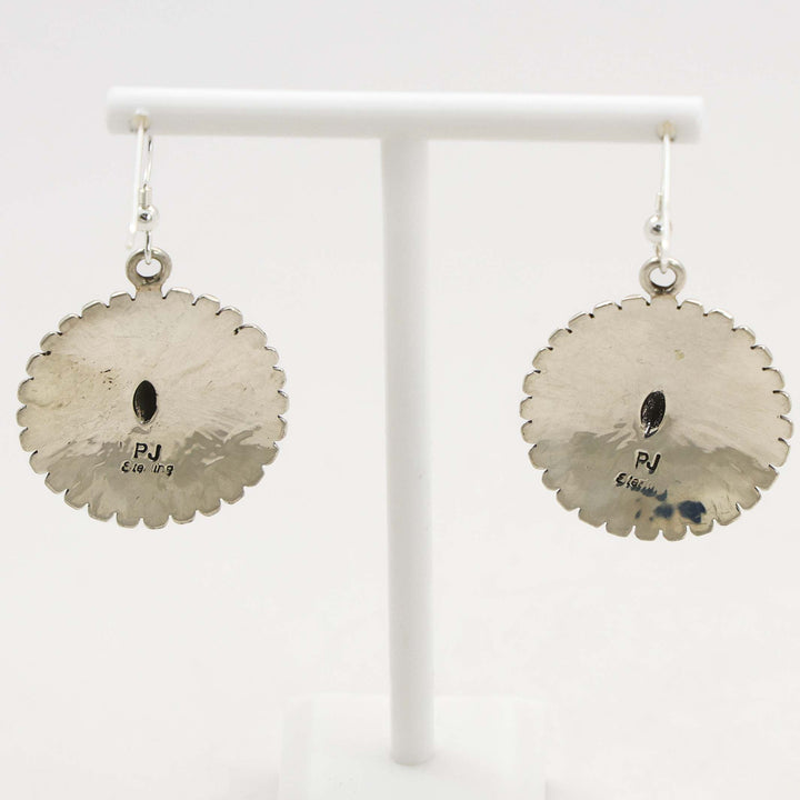 Silver Concho Earrings