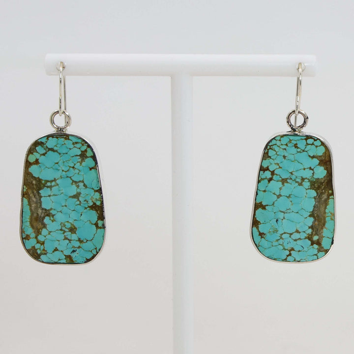 Turquoise Slab Earrings