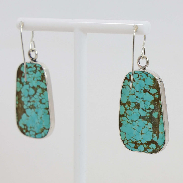 Turquoise Slab Earrings
