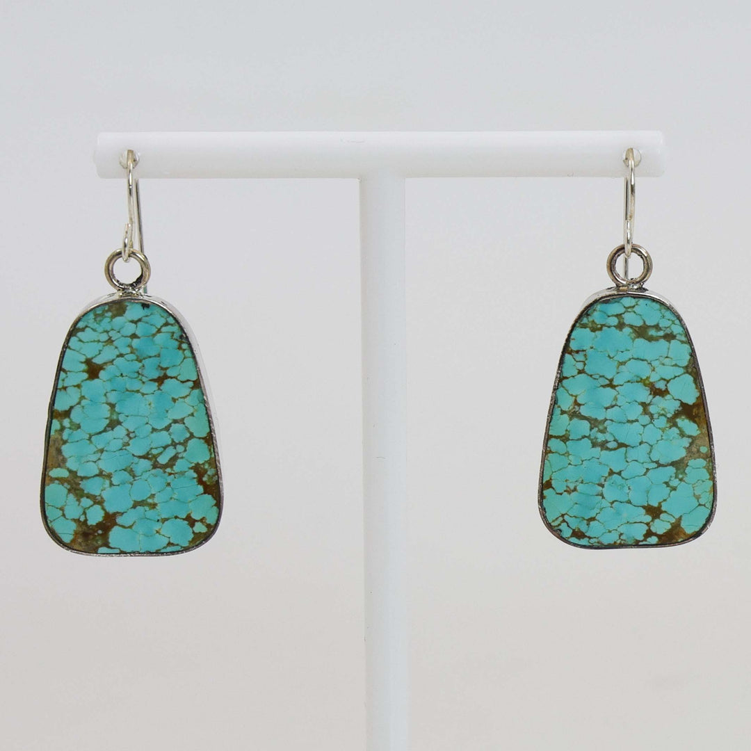 Turquoise Slab Earrings