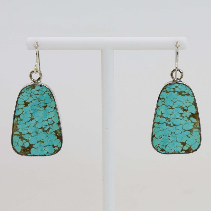 Turquoise Slab Earrings