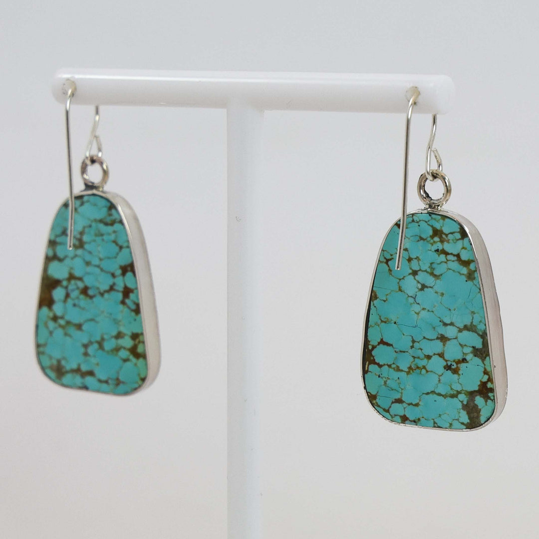 Turquoise Slab Earrings