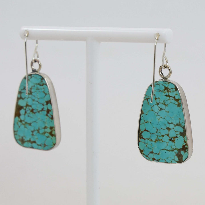 Turquoise Slab Earrings