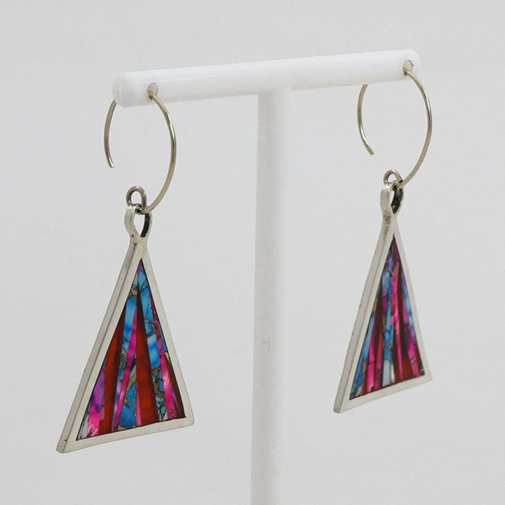 Zuni Inlay Earrings