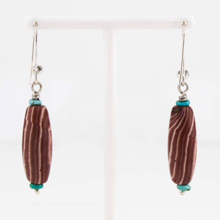 Jasper and Turquoise Earrings