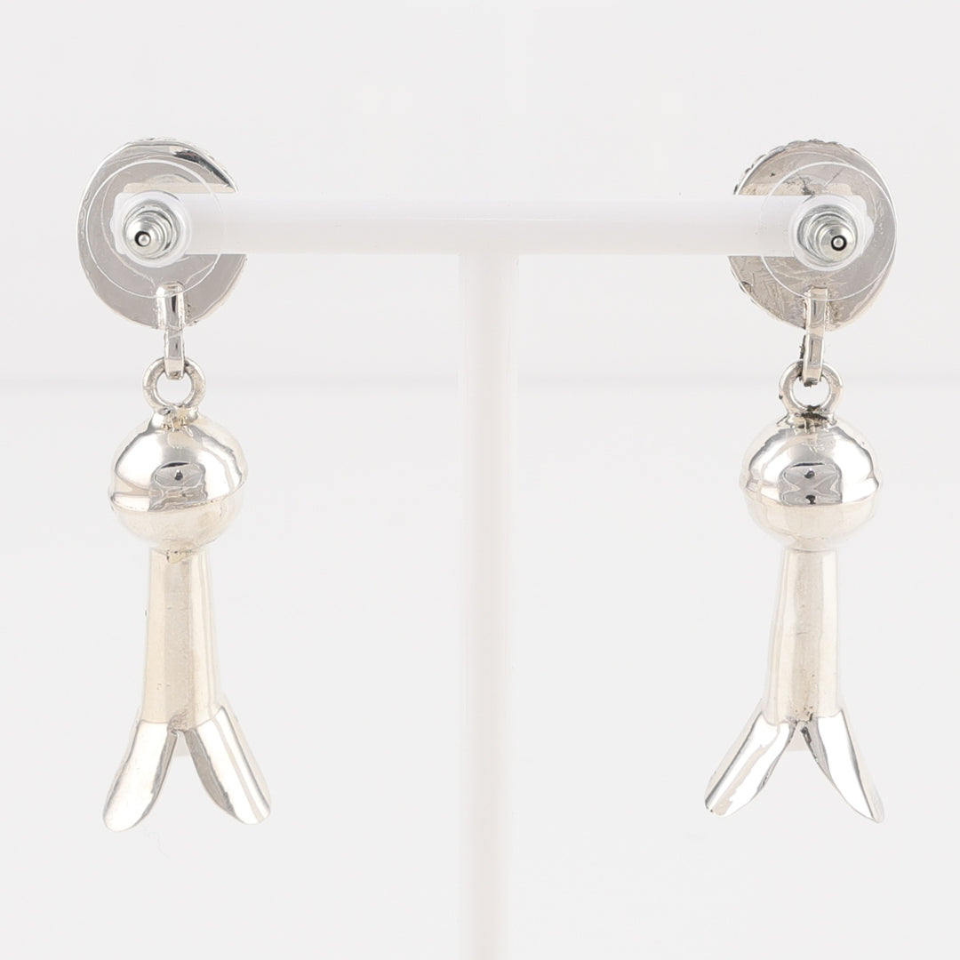 Turquoise Squash Blossom Earrings