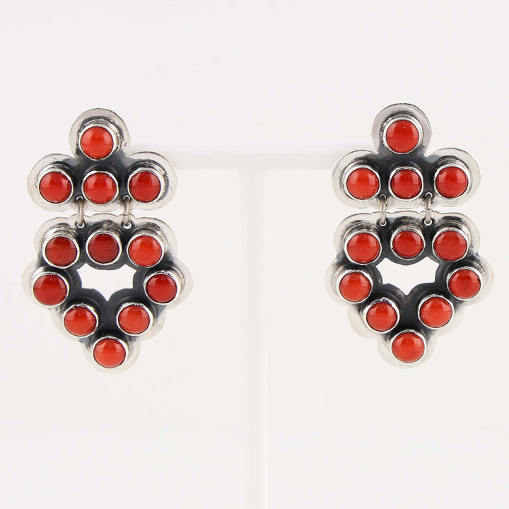 Coral Earrings