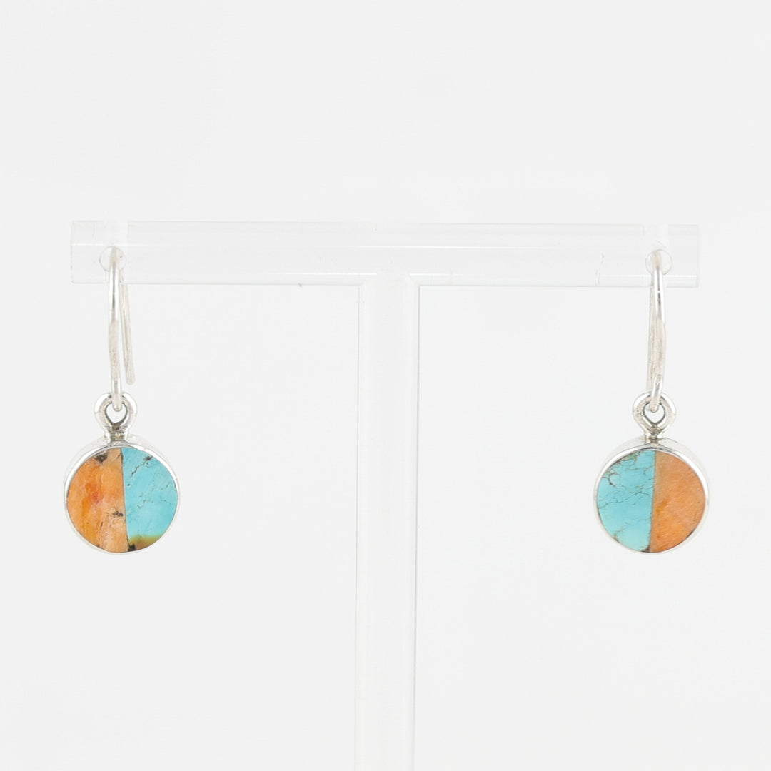 Turquoise and Shell Earrings