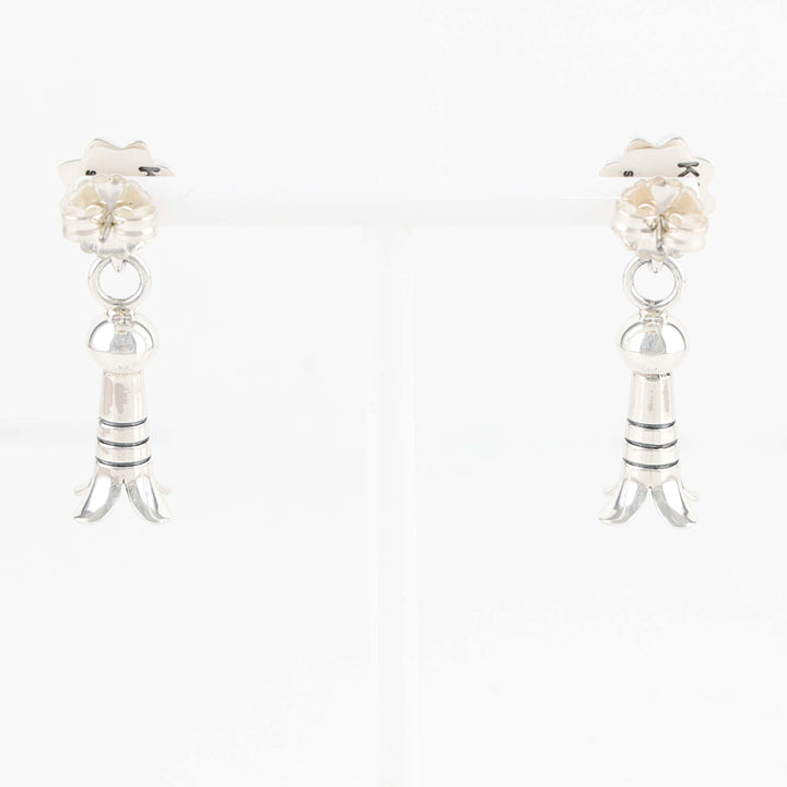 Fluted Squash Blossom Earrings