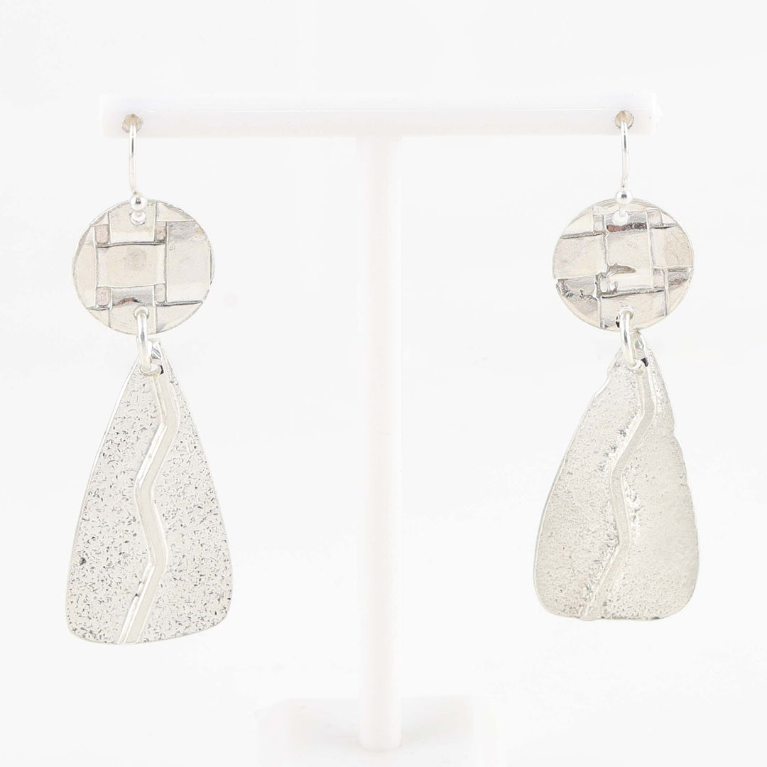 Basket and Mountain Earrings