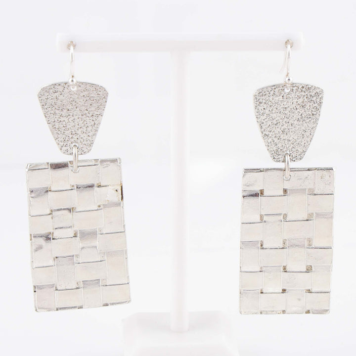 Basket Weave Earrings