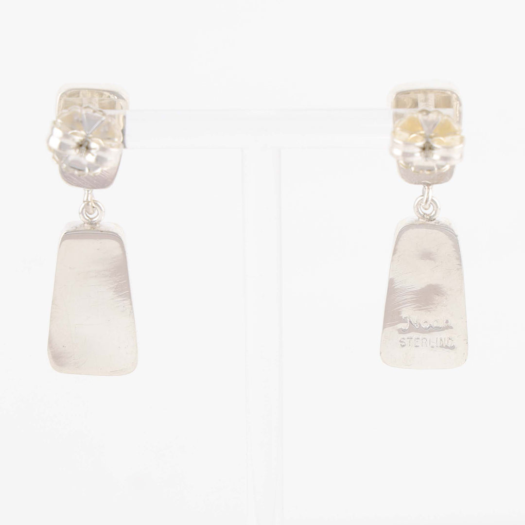 Lapis and Variscite Earrings