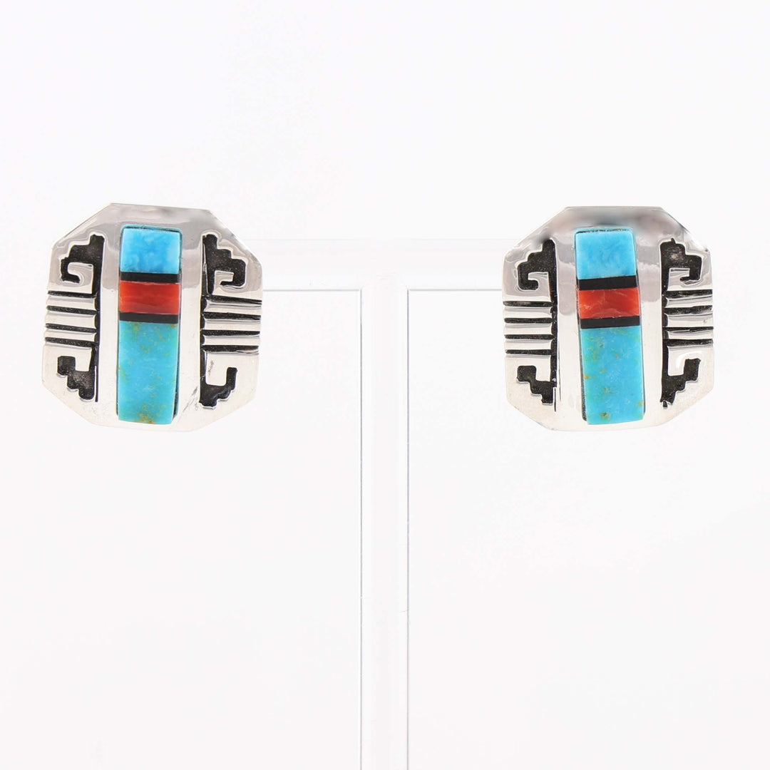 Inlay Earrings