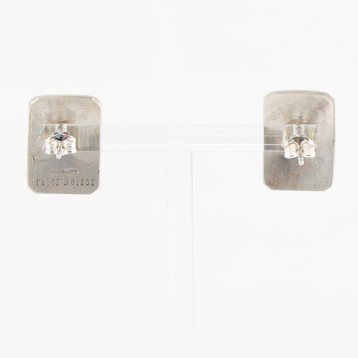 Silver Overlay Earrings