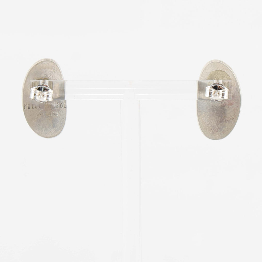 Silver Overlay Earrings