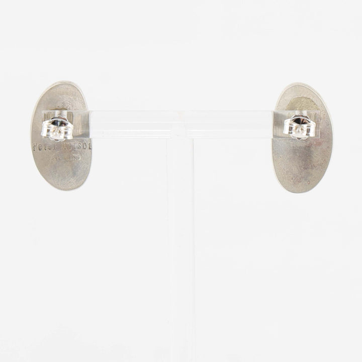 Silver Overlay Earrings