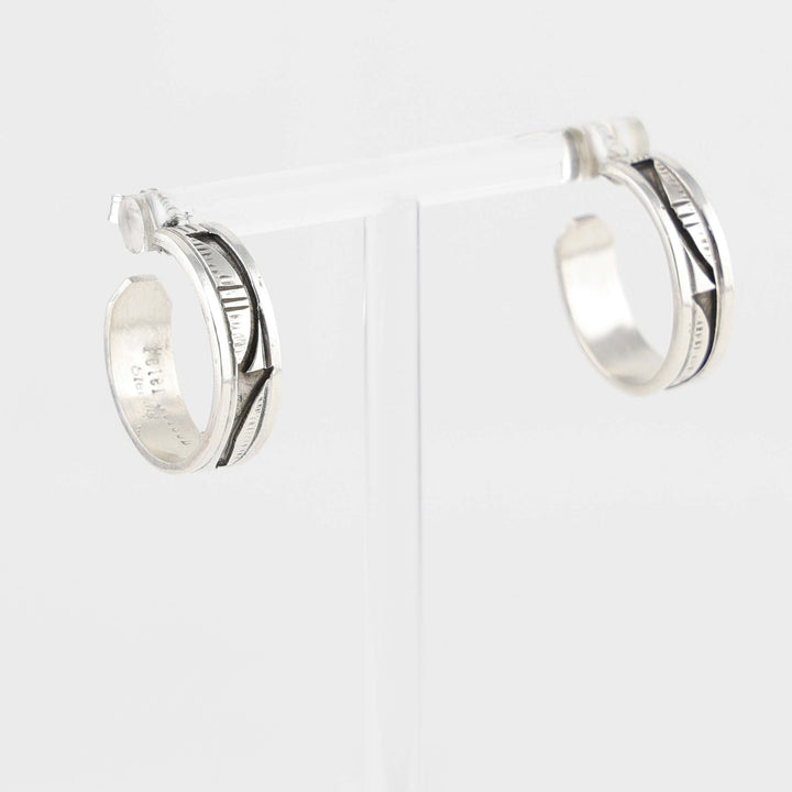 Silver Hoop Earrings