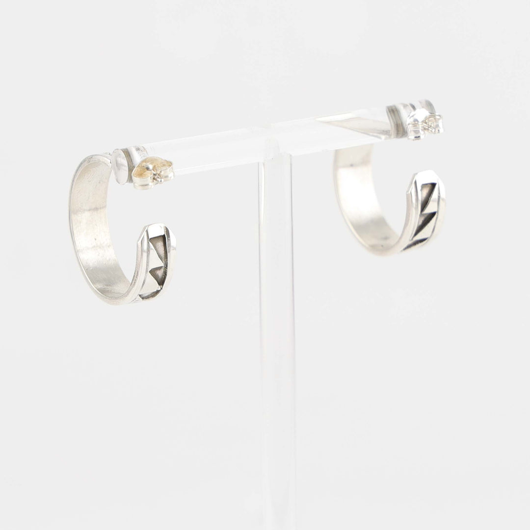 Silver Hoop Earrings