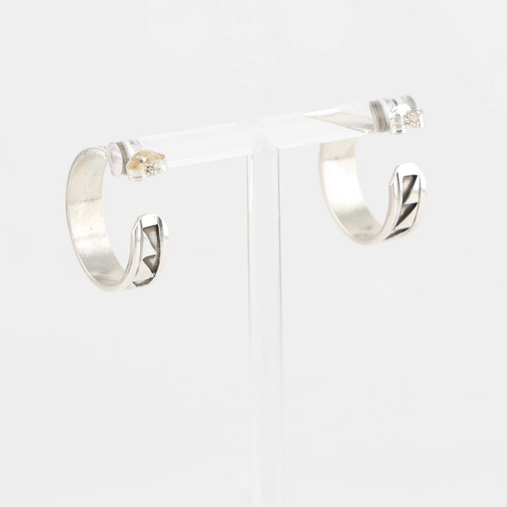 Silver Hoop Earrings