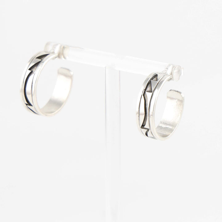 Silver Hoop Earrings