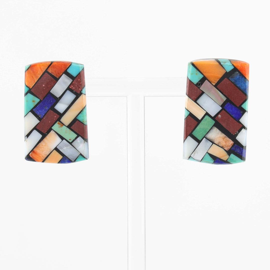 Shell Inlay Earrings