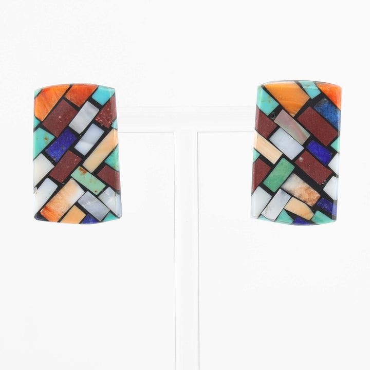 Shell Inlay Earrings