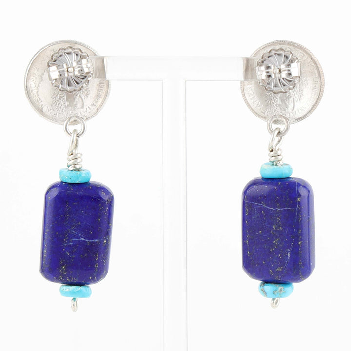 Lapis and Turquoise Earrings