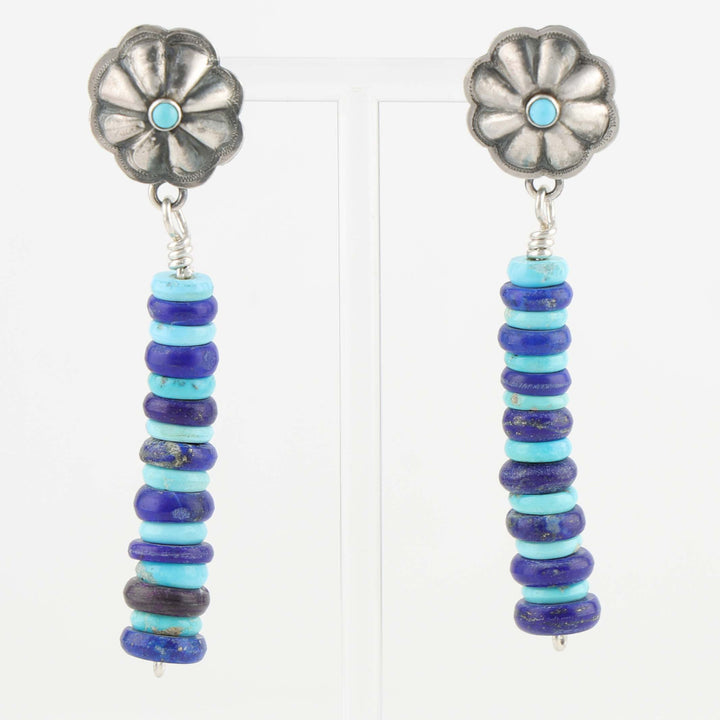 Lapis and Turquoise Earrings