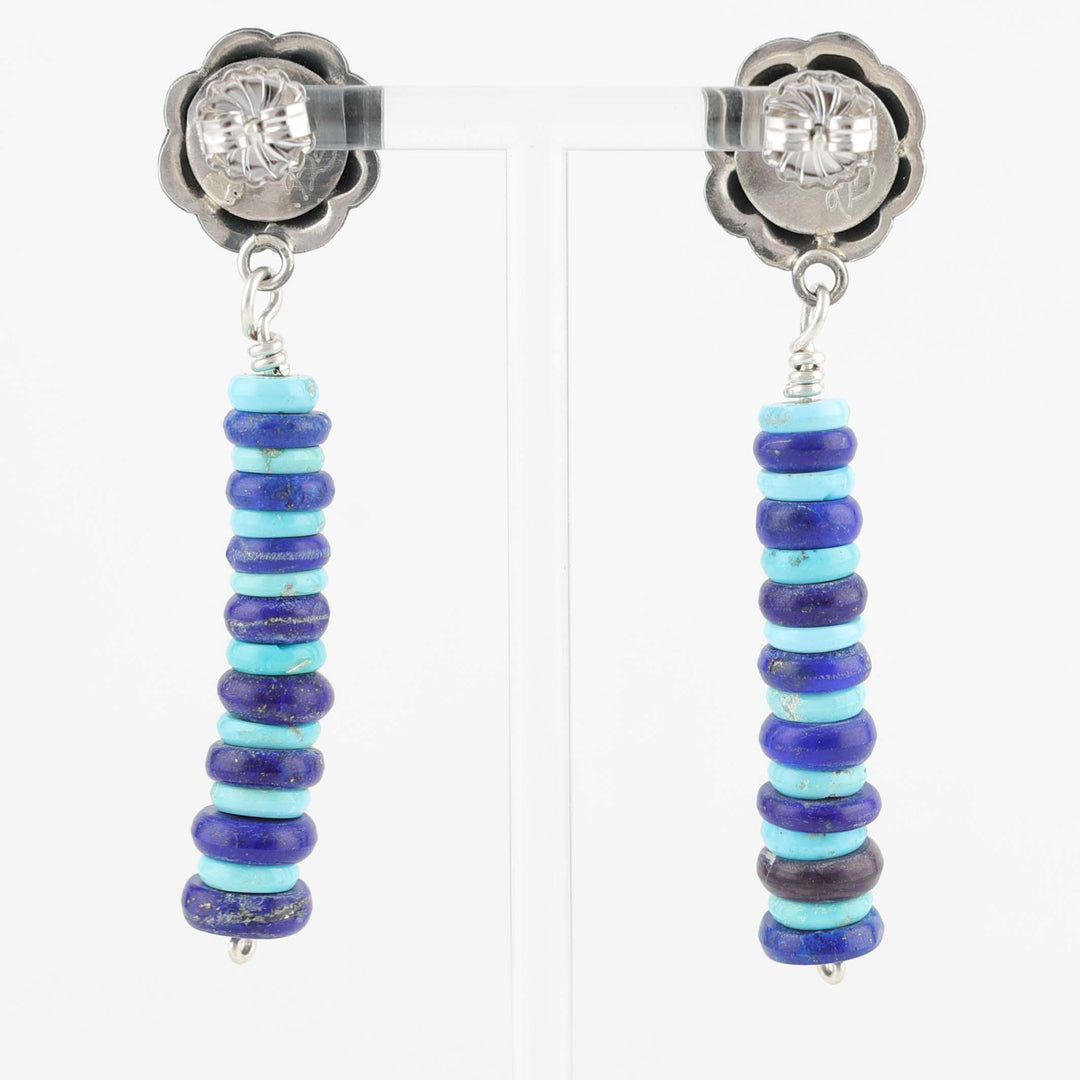 Lapis and Turquoise Earrings