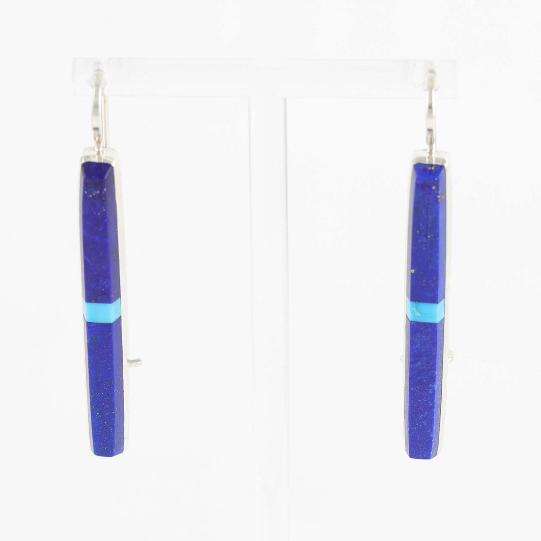 Lapis and Turquoise Earrings