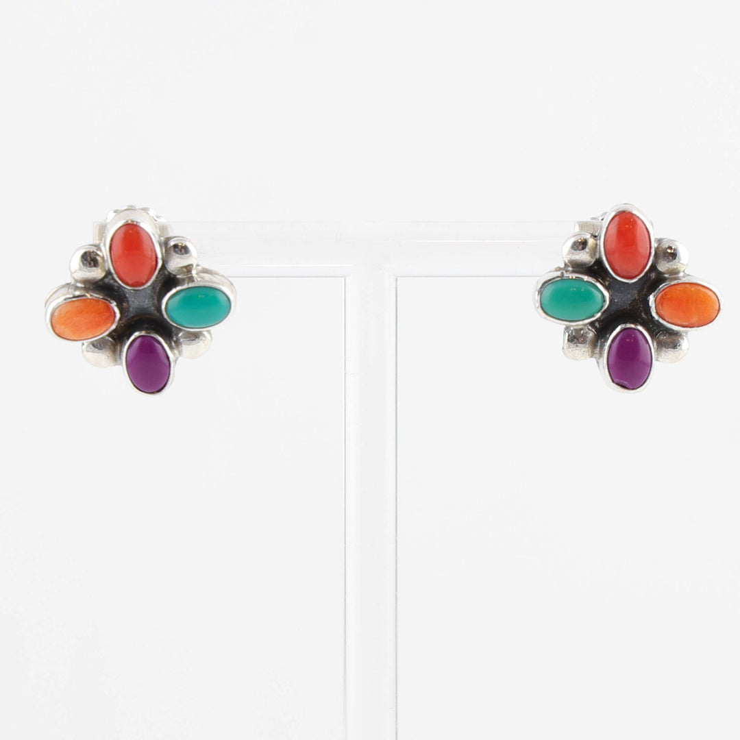 Multi-Stone Earrings