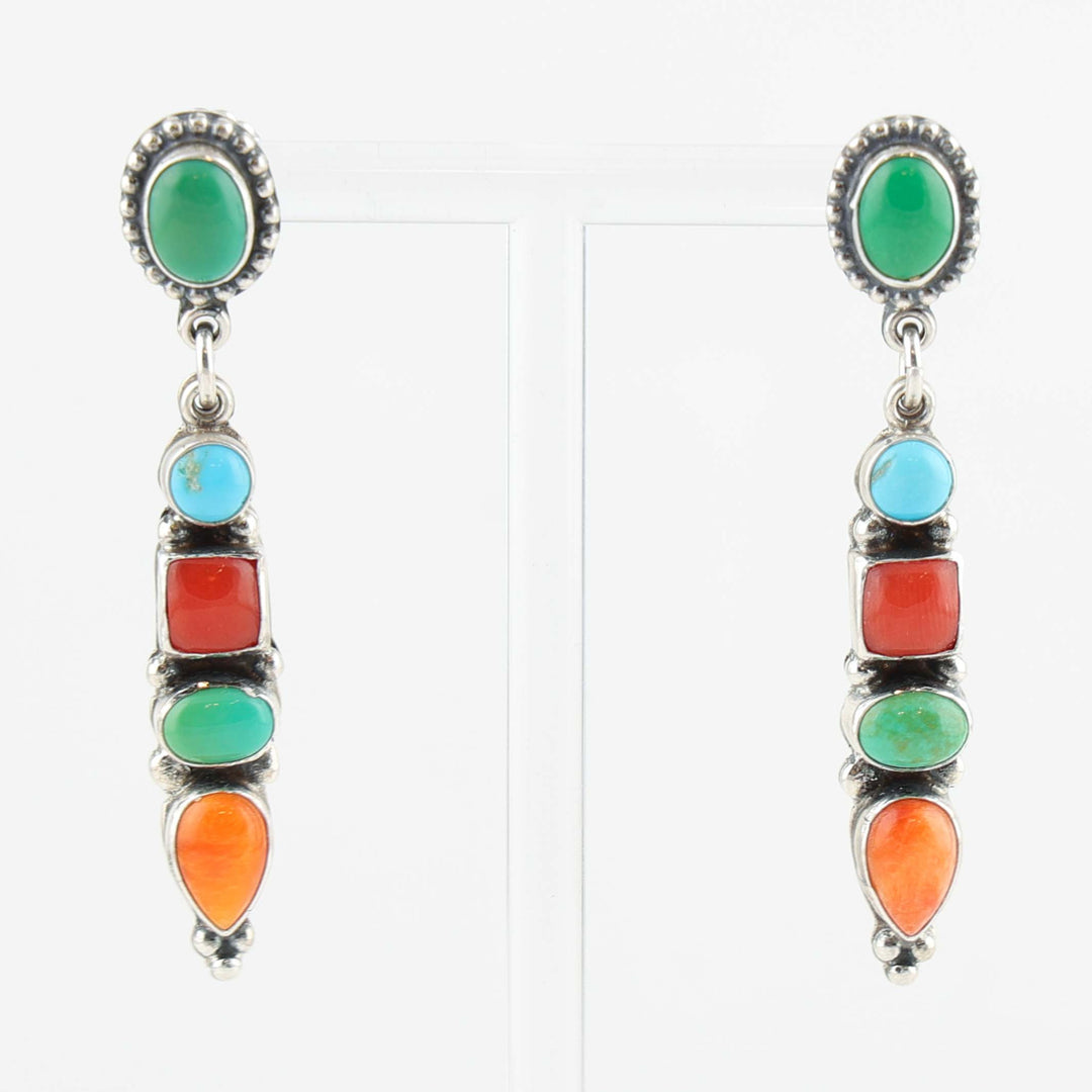 Multi-Stone Earrings