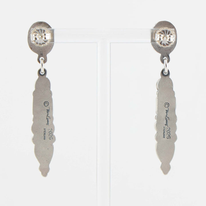 Sleeping Beauty Turquoise Earrings