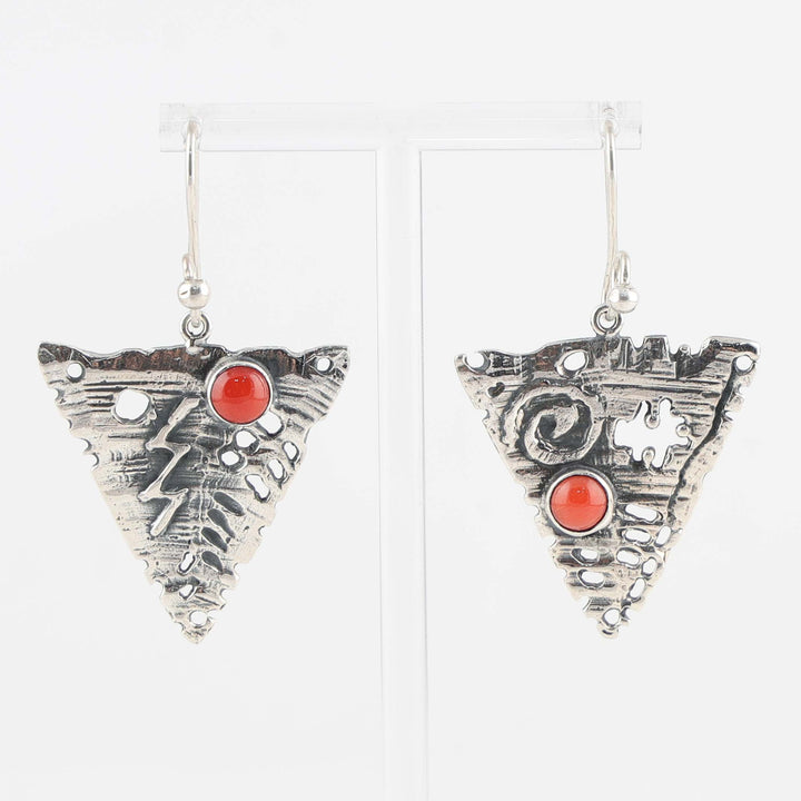 Coral Earrings