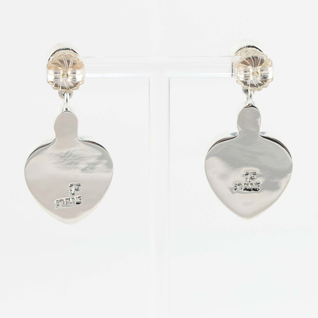 Spiny Oyster and Turquoise Earrings