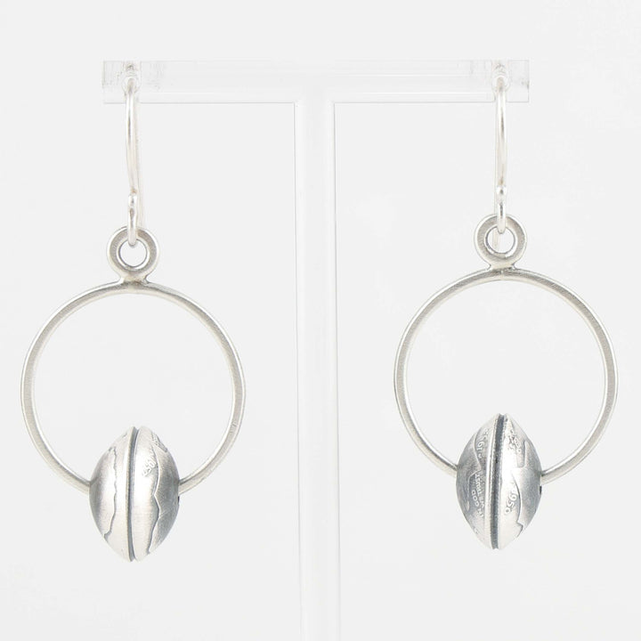 Dime Bead Earrings