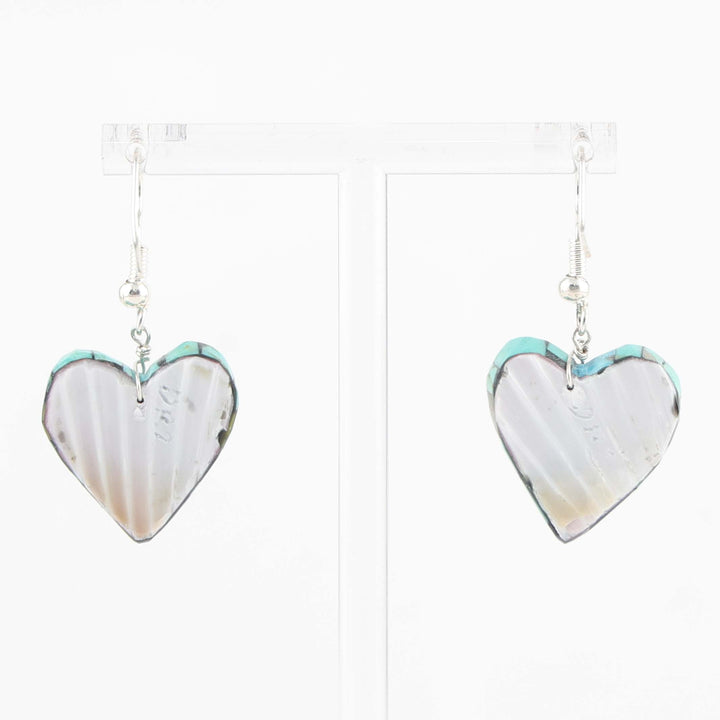 Inlay Heart Earrings