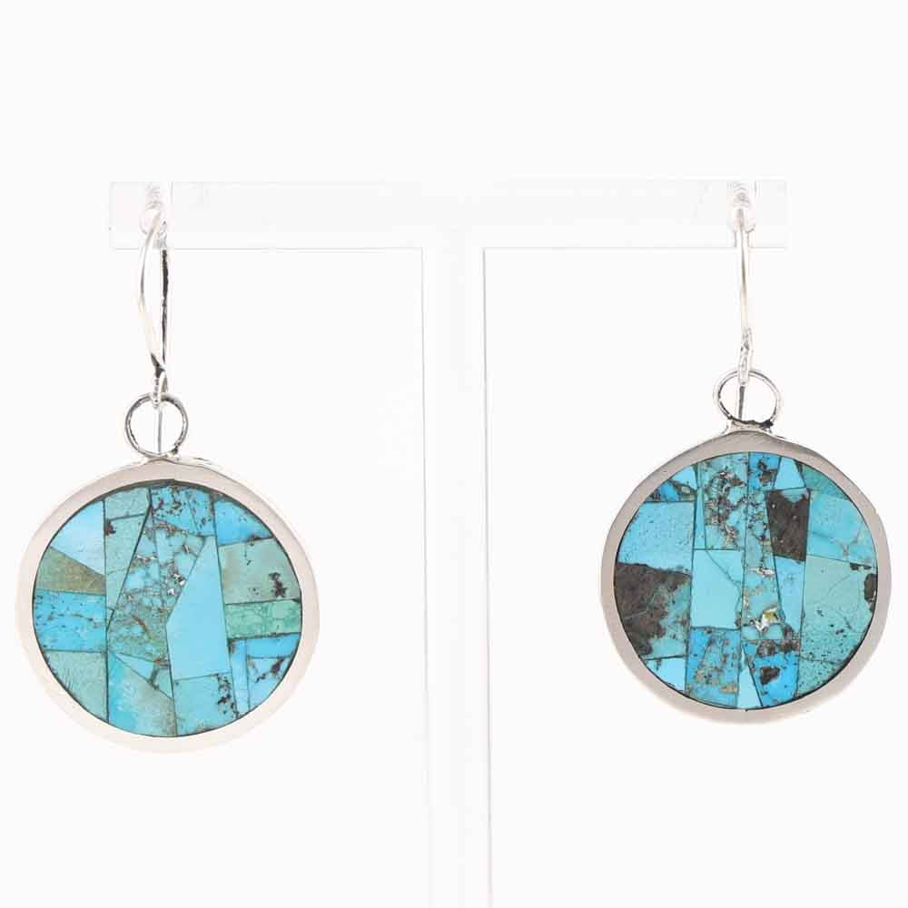 Turquoise Inlay Earrings