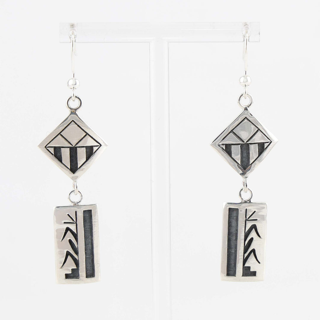 Hopi Overlay Earrings
