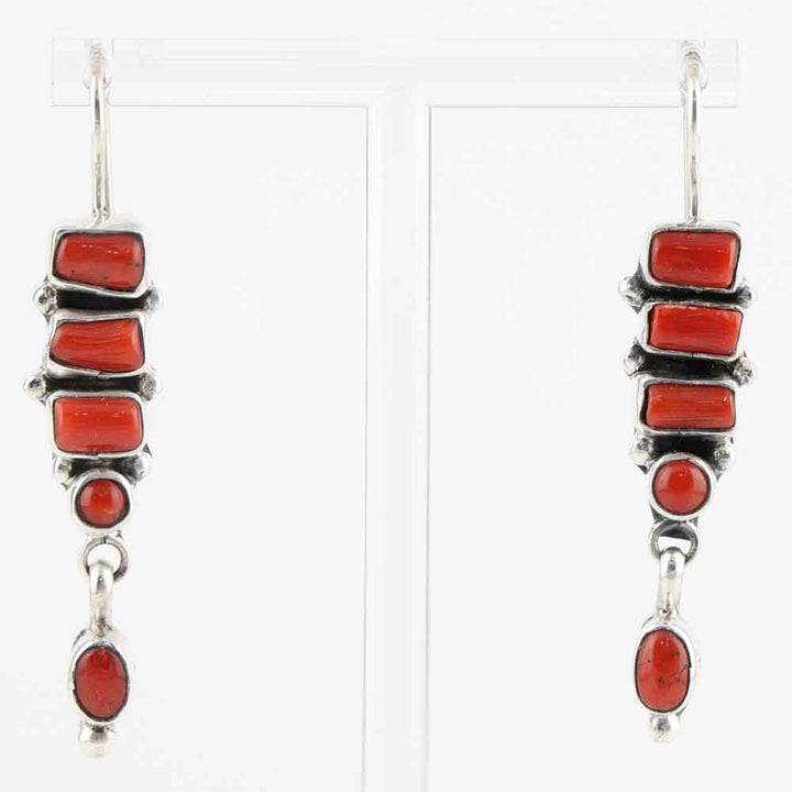Coral Earrings