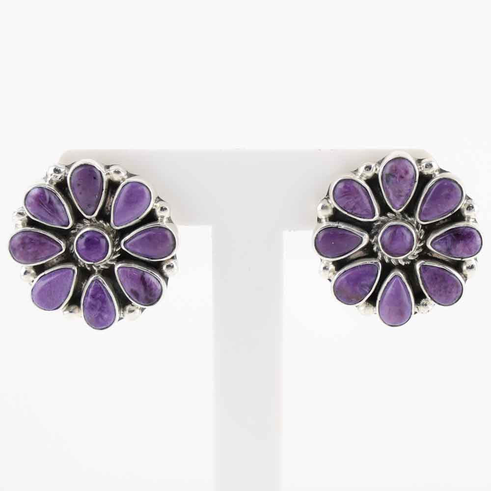 Charoite Earrings