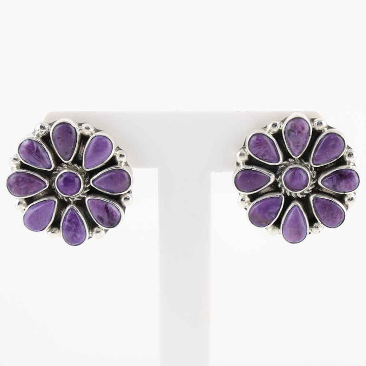 Charoite Earrings