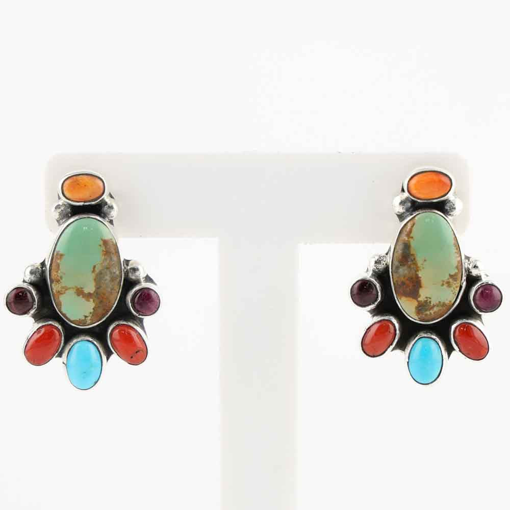 Multi-Stone Earrings