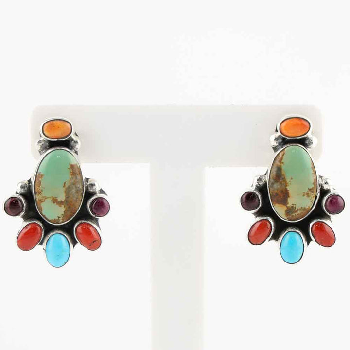 Multi-Stone Earrings