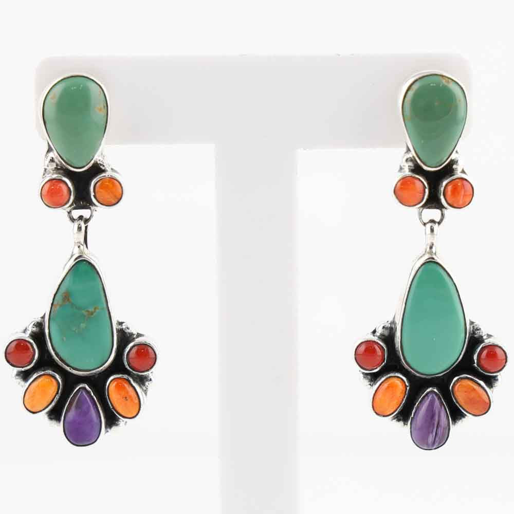 Multi-Stone Earrings