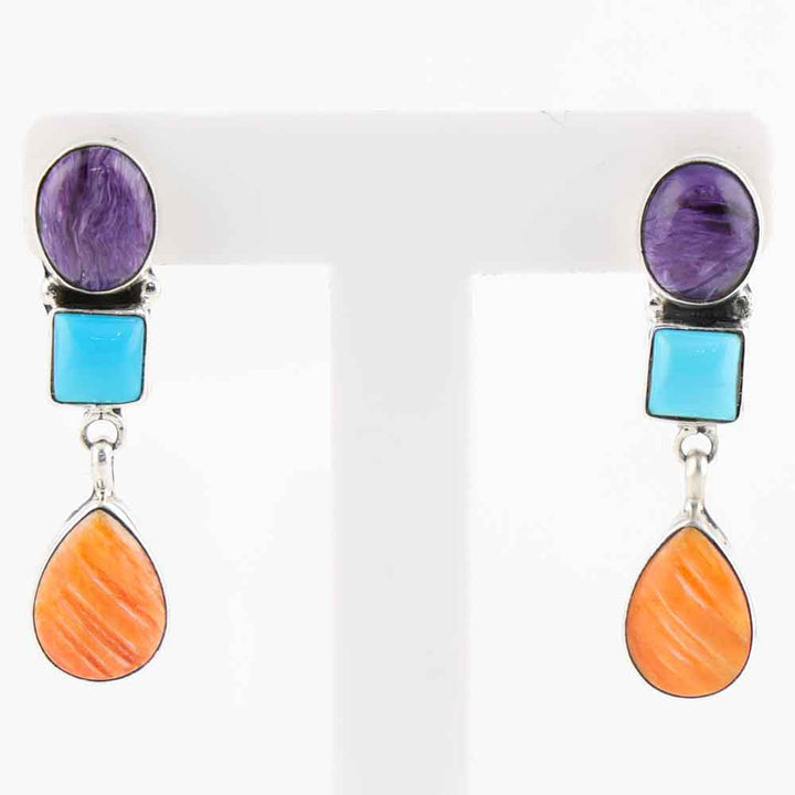 Multi-Stone Earrings