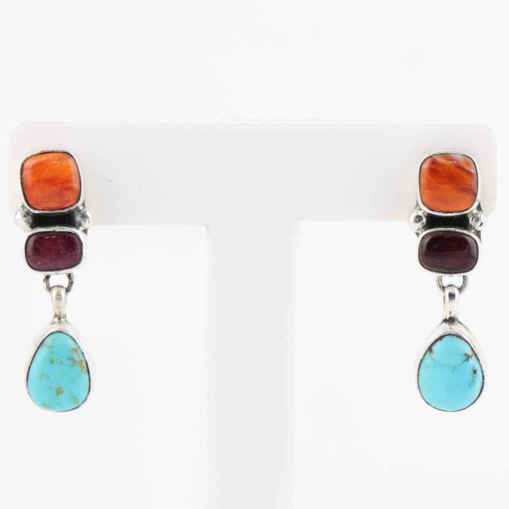 Multi-Stone Earrings