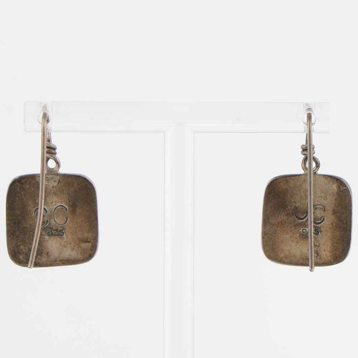 Shell and Gaspeite Earrings