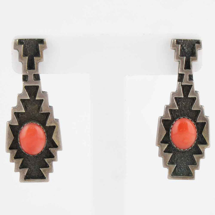Coral Earrings